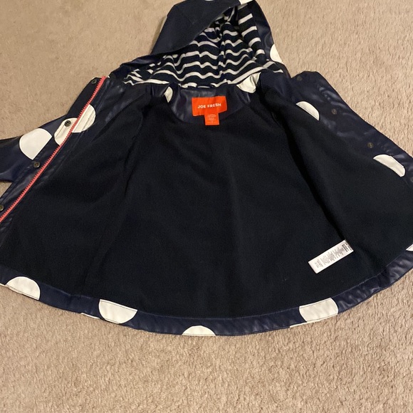 NWOT Joe Fresh 3T insulated raincoat - Picture 3 of 3